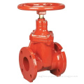 Stainless steel fire fighting rubber seat fire valve
